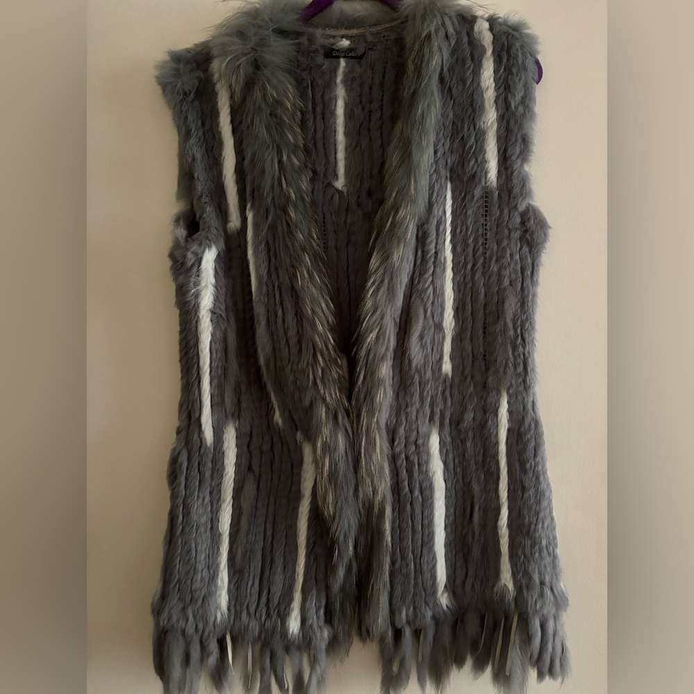 Rabbit Fur Vest